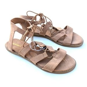 Old Navy Gladiator lace-up sandals.